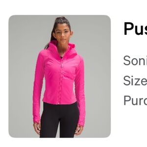 Lululemon Push Your Pace Jacket